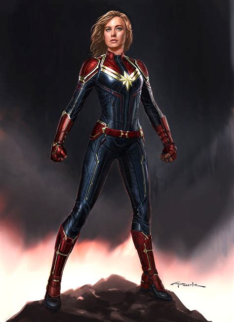 Captain Marvel New Concept Art Shows Carol Danvers Suit Design Scifinow
