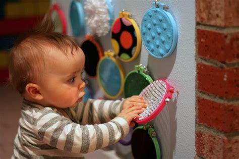 Diy Sensory Boards For Babies And Toddlers Baby Sensory Board Diy