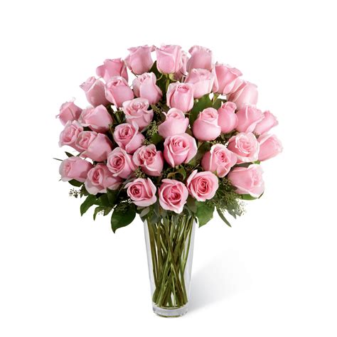 The Ftd Pink Rose Bouquet Exquisite Detroit Mi Florist