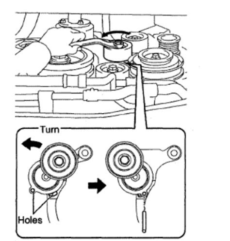 Don't think that only the pulley needs replacement. 2007 Toyota Tundra Cerpentine Belt Change: How to Change a ...