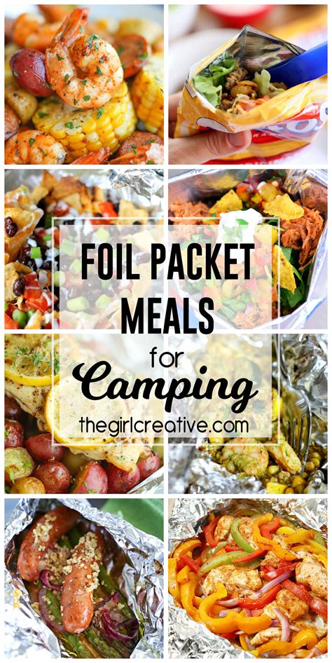 Delicious Foil Packet Meals for Camping | Camping meals, Foil packet meals, Meals