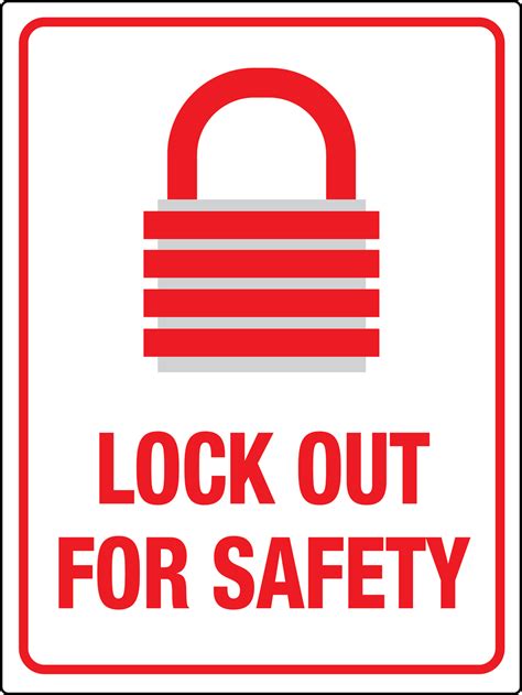 Lockouttagout Signs Creative Safety Supply