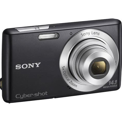 Sony Cyber Shot Dsc W620 Digital Camera Black Dscw620b Bandh