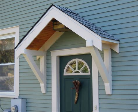 This Exterior Door Is Protected By A Classic Roofette Front Door