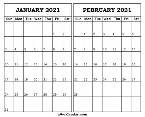 Sunday & monday week start formats are available. February 2021 Calendar Printable / Free Printable Calendar ...