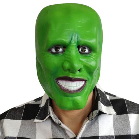 Us 2899 Movie The Mask Jim Carrey Cosplay Mask Green