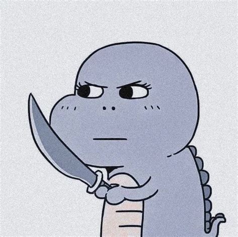 Cute Angry Little Dino Pfp In 2022 Matching Cat Pfp Friends Besties