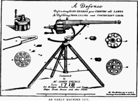 Firearms History Technology And Development Early Machine Guns