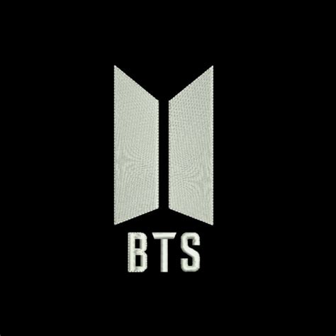 According to a press release by bighit entertainment, their most recent bts logo from 2017 was designed by a top design agency in korea. Matriz De Bordado - Logo BTS - Bordando Na Prática