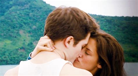 Bella And Edward Kissing Breaking Dawn Part 1 The Twilight Saga