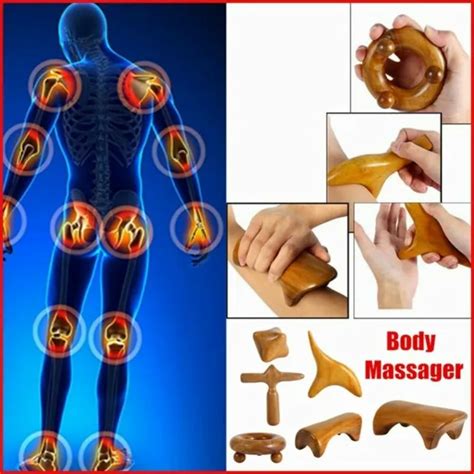 Thai Massager Relax Reflexology Spa Therapy Body Wood Hand And Foot Stick 1199 Picclick