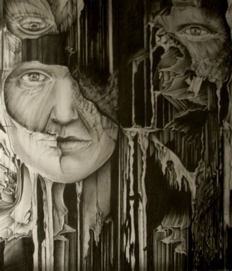 Surrealist Pencil Drawing On Behance