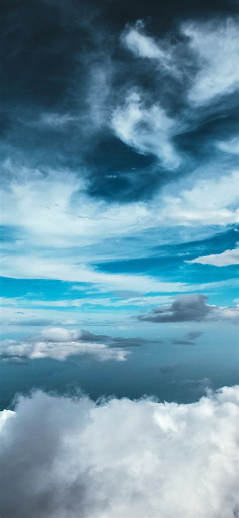 Apple Iphone Wallpaper Nd32 Cloud Sky Nature Blue