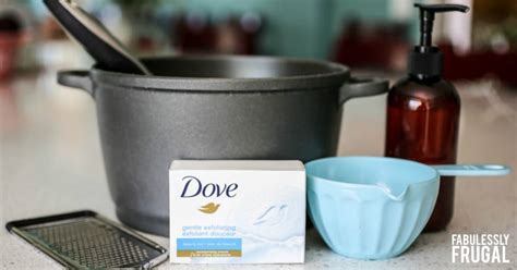 Making liquid soap from a bar is a simple life hack that takes substantially less time and uses fewer tools and ingredients than it does to make a scratch for one bar of soap flakes, you'll need to boil a half gallon (64 fluid ounces or eight cups) of water. How to Make DIY Body Wash from Bar Soap - Fabulessly Frugal