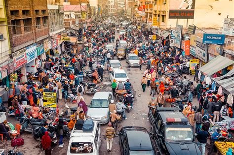 Indian Street Market Chaos Scenes From Amritsar India Flickr