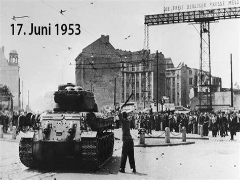 17 juni 1953 volksaufstand in der ddr steine fliegen gegen panzer gspsipo