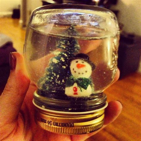Cupcakes And Couture Diy Holiday Snow Globes