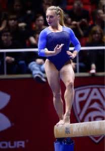 Utah Gymnastics Notes Uclas Samantha Peszek Tops Utahs Georgia