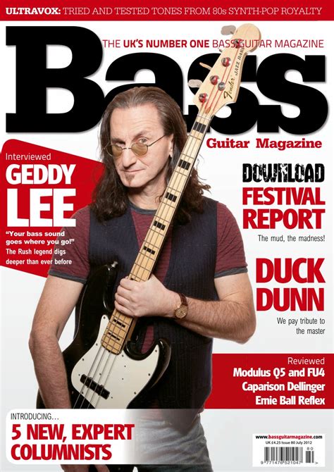 Bass Player Uk Magazine 80 July 2012 Edizione Posteriore