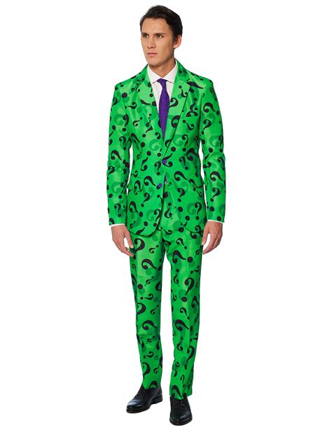 Costume Mr Riddler™ Adulte Suitmeister™ Vegaooparty