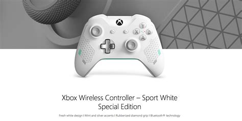 Microsoft Intros New Sport White Xbox Controller