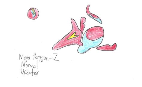 Mega Porygon Z By Dsguy411 On Deviantart