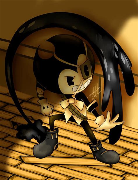 Bendy And The Ink Machine Alice Angel Adn Bendy Fighting Kitgerty