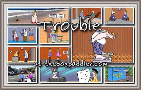 Trouble 3d Cartoons By Rodney Field