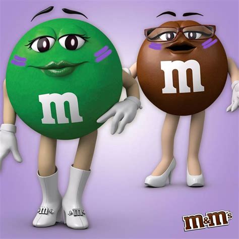 Mandms Miss Green And Miss Brown Mandm Characters Miss Green Crafts
