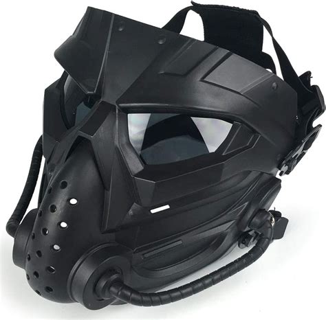 Airsoft Mask Full Face Tactical Mask Pc Lens Eye
