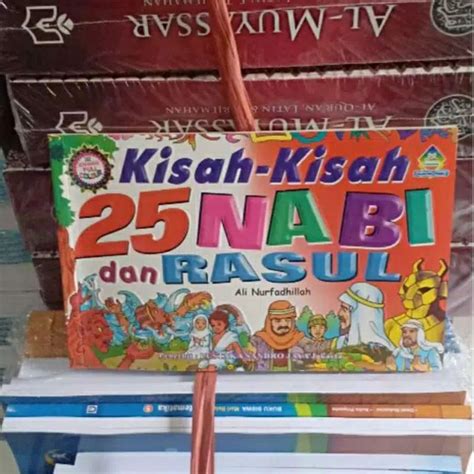 Jual Buku Kisah 25 Nabi Dan Rasul Bergambar Shopee Indonesia