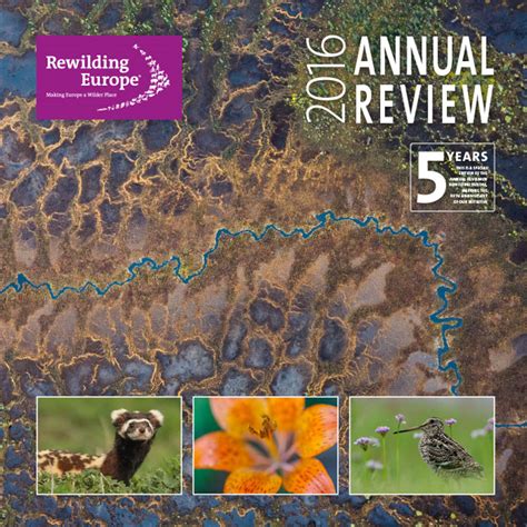 Annual Review 2016 A Rewilding Retrospective Rewilding Europe