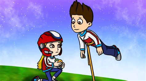 Ryder And Katie Romantic Moment Paw Patrol By Biuchoco On Deviantart