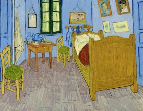 Van Gogh Bedroom 1889 Nthe Artists Bedroom At Arles Oil On