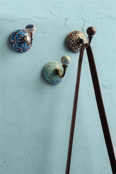 Buy Handmade Ceramic Round Wall Hook Knobco