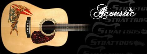 Strattoos Guitar Inlay Stickers Cool Guitar Stickers And Decals To