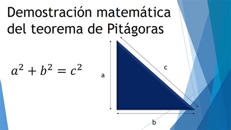 Teorema De Pitagoras Teoria Demostracion Geometrica Ejercicios En