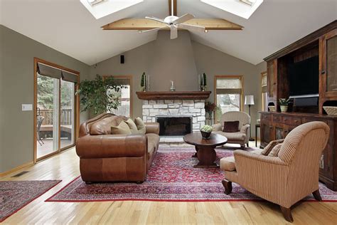 54 Living Rooms With Soaring 2 Story And Cathedral Ceilings Skylight