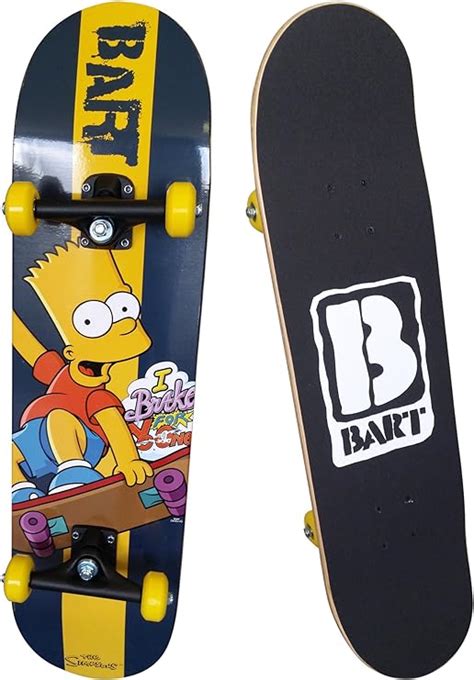 Bart Simpsons 808950 Learning Skateboard By Bart Simpsons