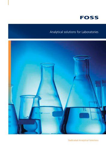 Laboratory Brochure Foss Pdf Catalogs Technical Documentation