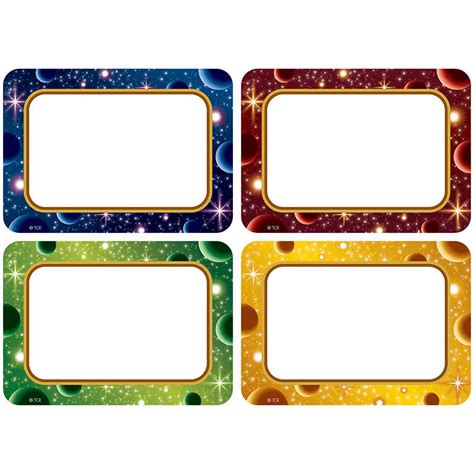 Teacher Created Resources Space Name Tags Labels Tcr5854 Teachersparadise