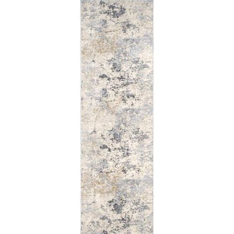 Nuloom Chastin Beige 2 Ft X 10 Ft Abstract Runner Rug Ertr07a 26010