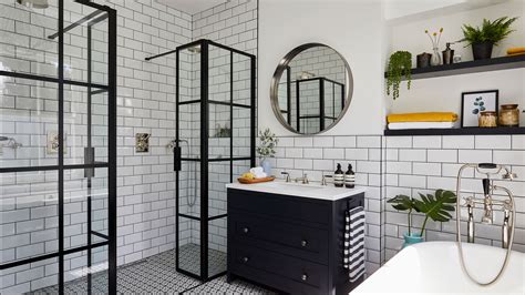 When you need to trim a tile before you lay it, put the tile in place on the wall, mark your cutting points and use a tile cutter or angle grinder to trim the tile to size. How to choose tiles for a small bathroom | Real Homes