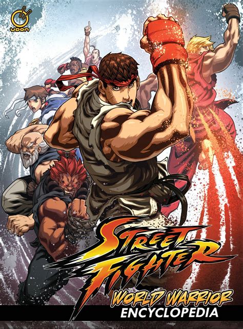 Street Fighter World Warrior Encyclopedia Hardcover Street Fighter
