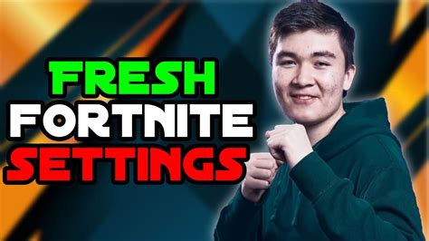 Fresh Fortnite Settings Youtube