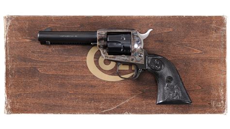 Colt Peacemaker 22 Dual Cylinder Single Action Army Revolver Rock