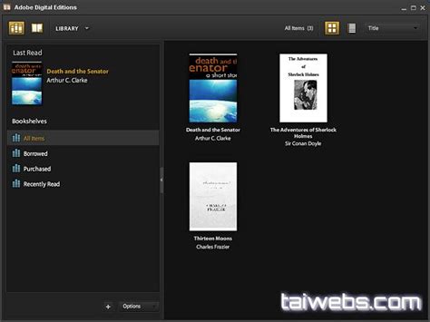 Adobe digital editions ist eine virtuelle bibliothek ihrer ebooks und eignet sich auch hervorragend als lesewerkzeug. Download Adobe Digital Editions 4.5.11 Free Download ...