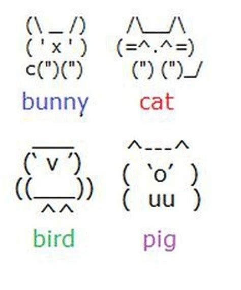 Ultimate List Of Cute Animal Text Symbols For Texting And Social Media