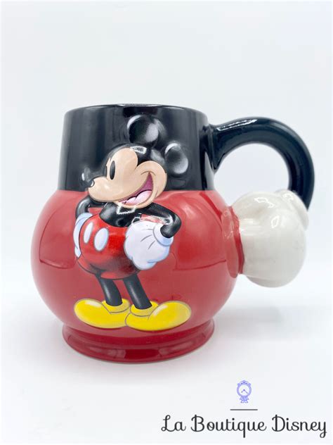 Tasse Minnie Mouse Disneyland Paris mug Disney rose relief 3D