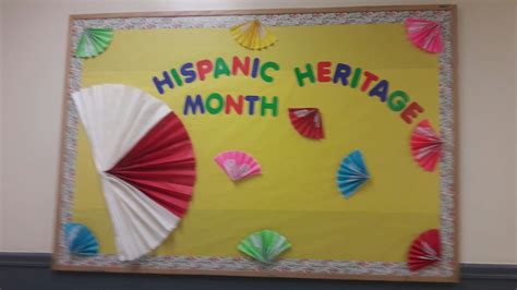 Hispanic Heritage Month Bulletin Board Printable Free Web This